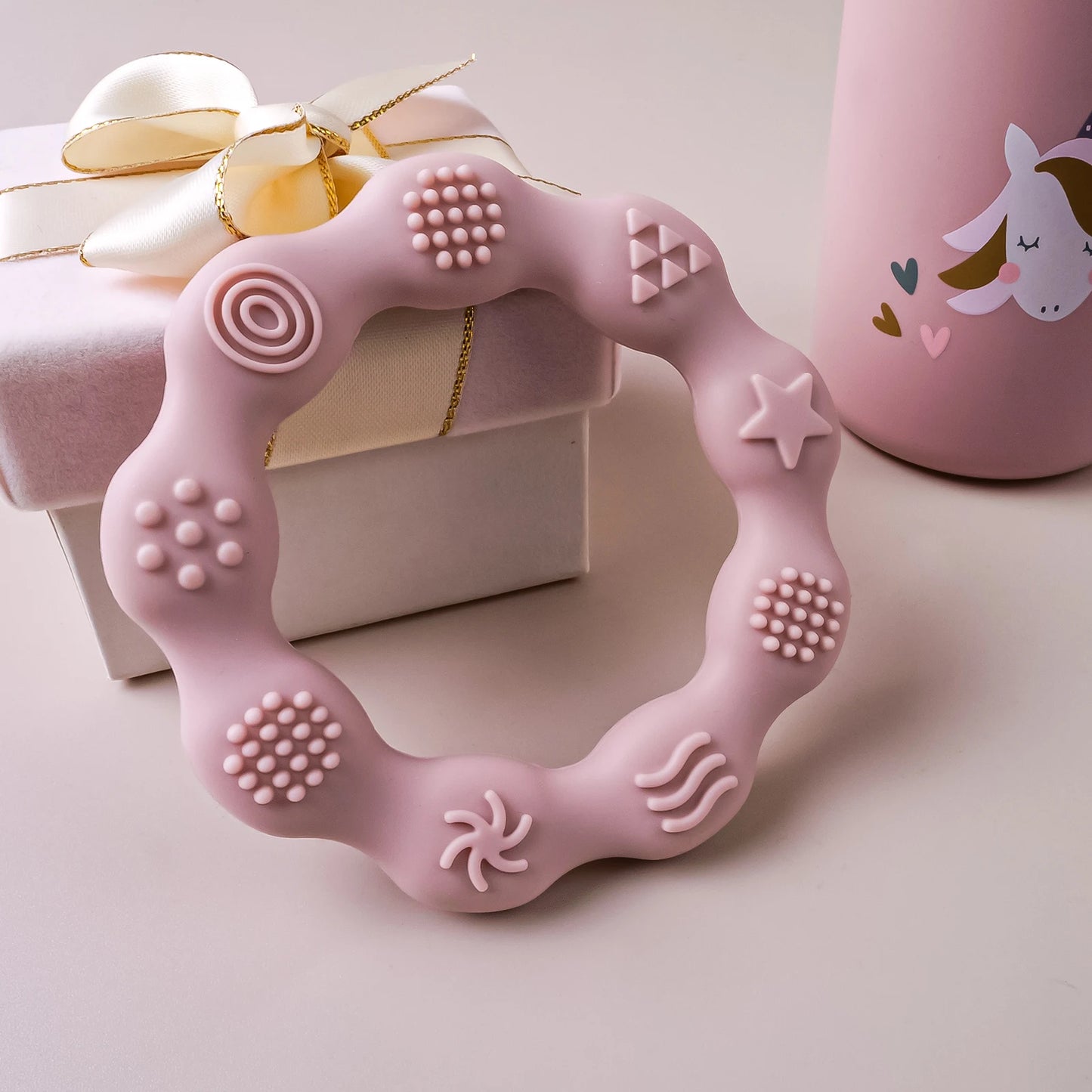 Baby Silicone Pacifier Relief Teether Toy
