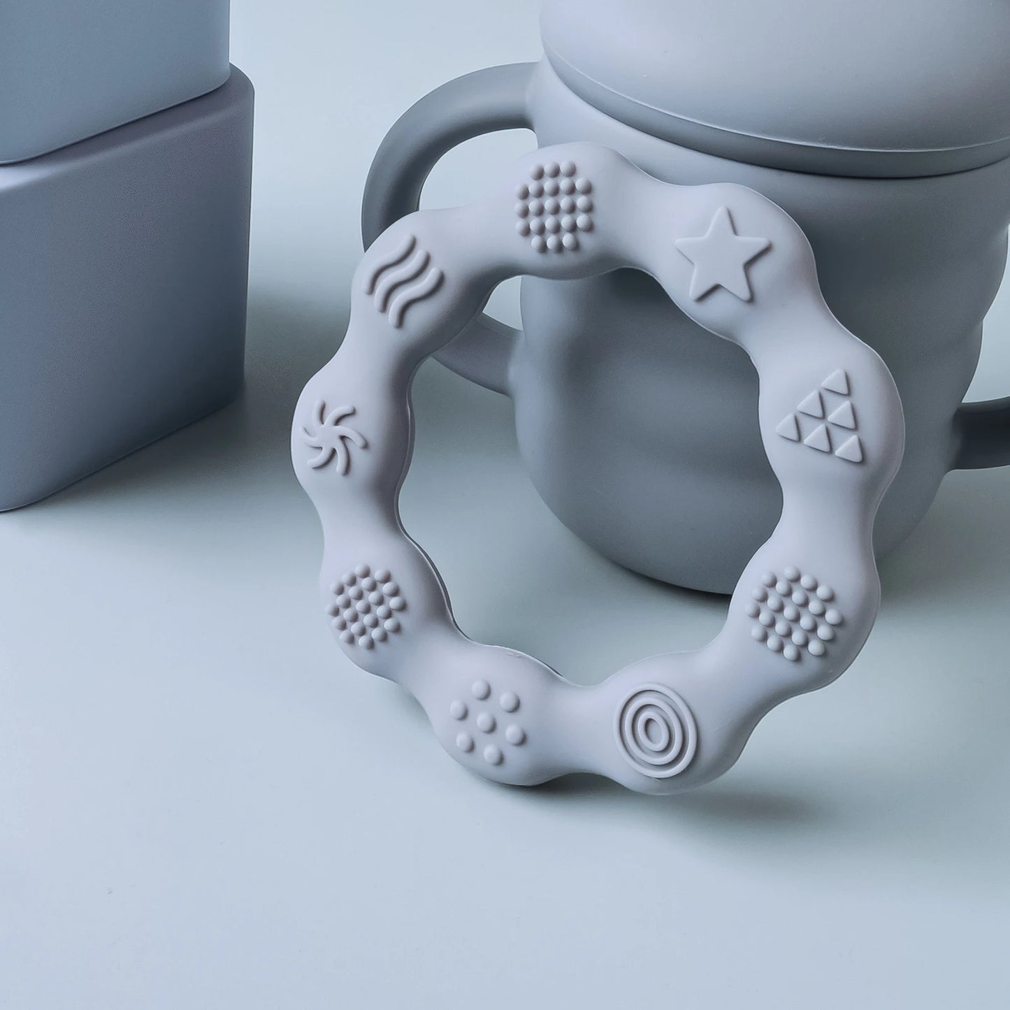 Baby Silicone Pacifier Relief Teether Toy