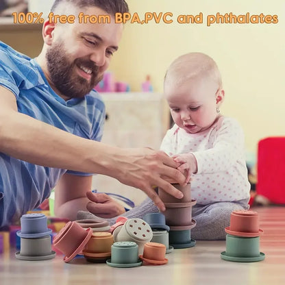 Kids Speed Stacking Cup Game Puzzle Toy