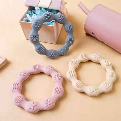 Baby Silicone Pacifier Relief Teether Toy