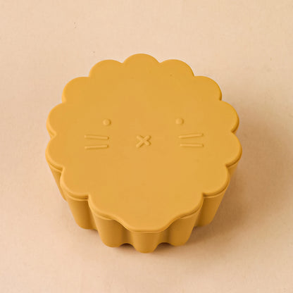 Silicone Lunch Box with Lid Microwave Safe Food Storage