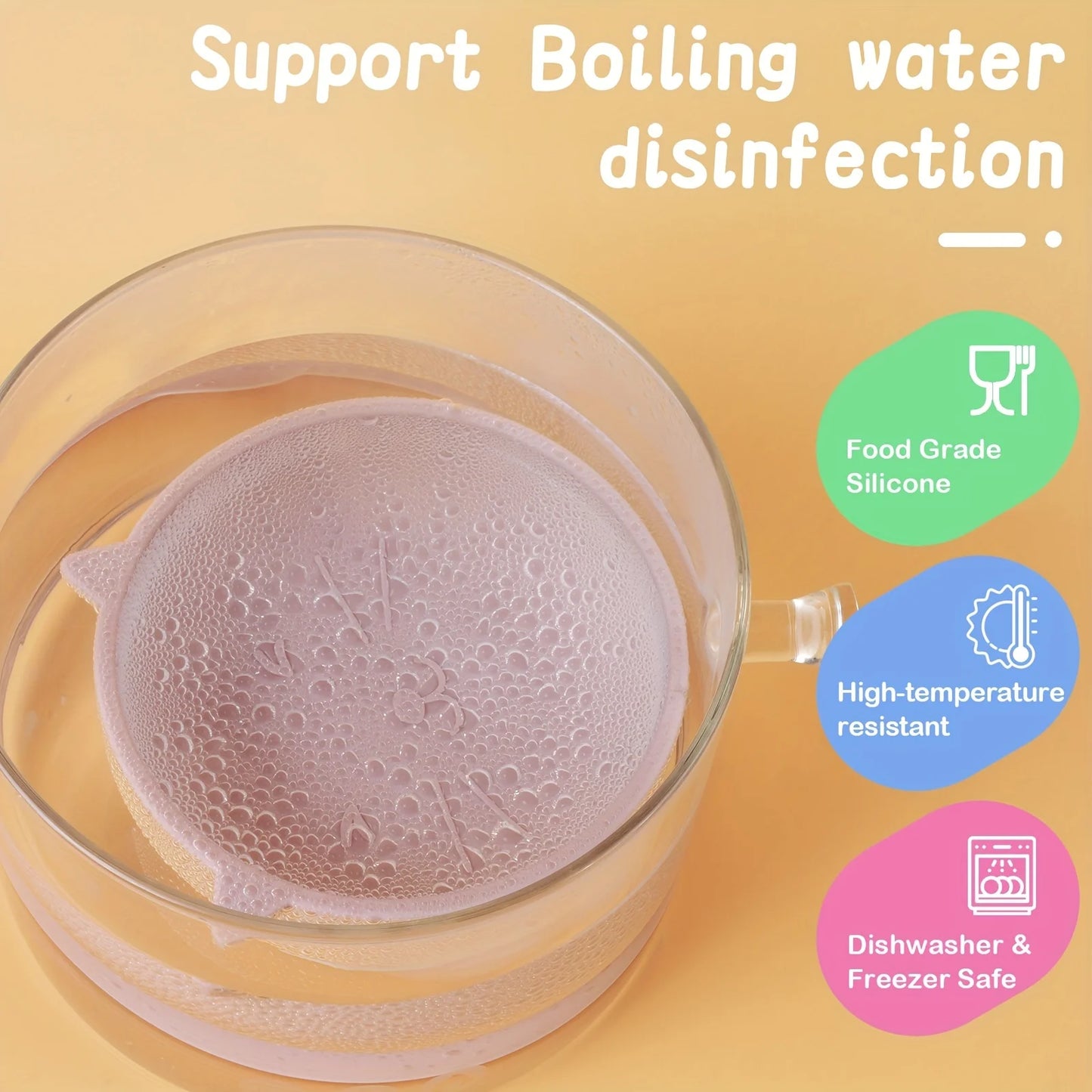 Baby Silicone Suction Bowl and Feeding Spoon Set