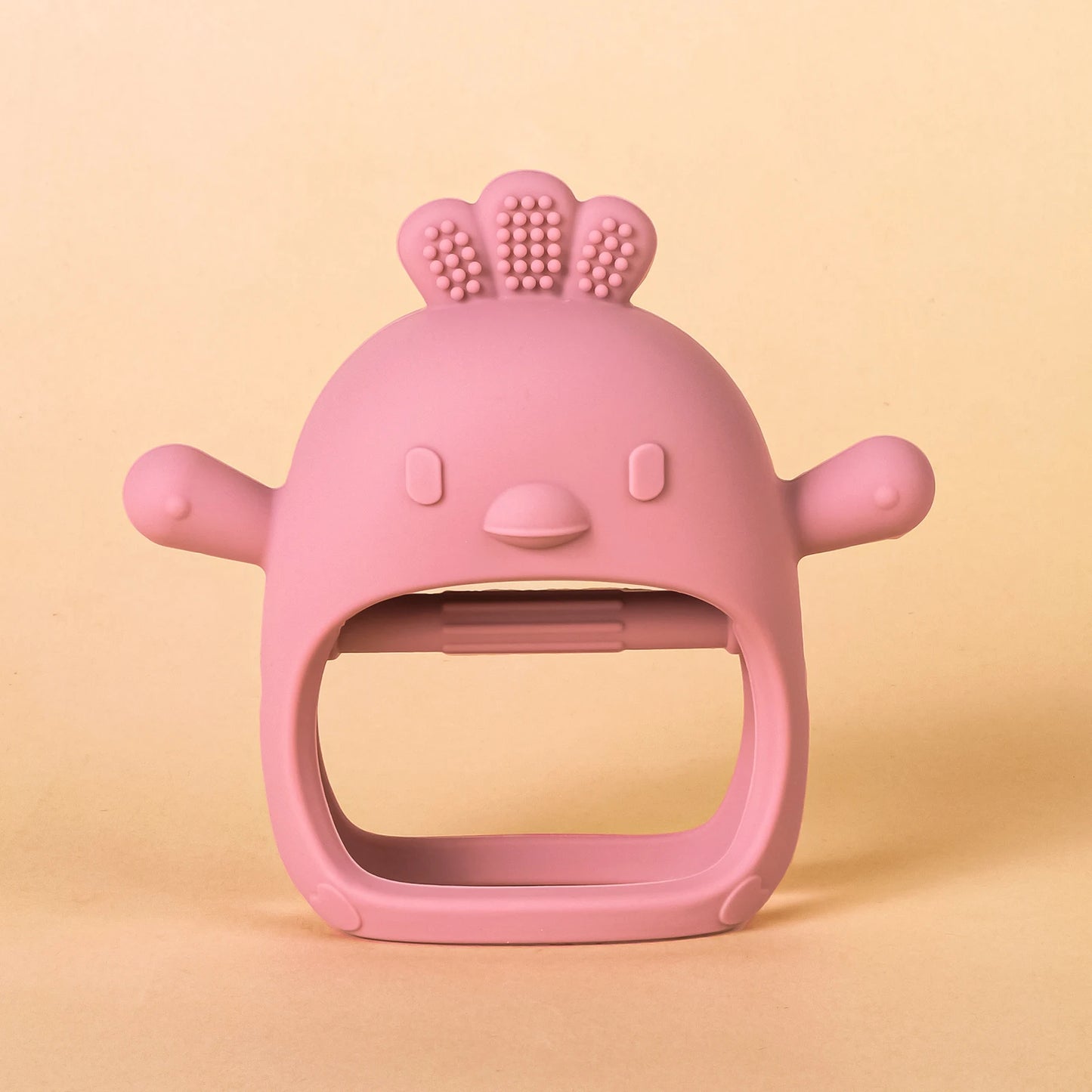 Silicone Chick Teething Gloves for Infants
