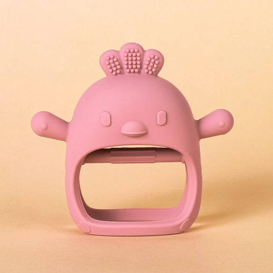 Silicone Chick Teething Gloves for Infants