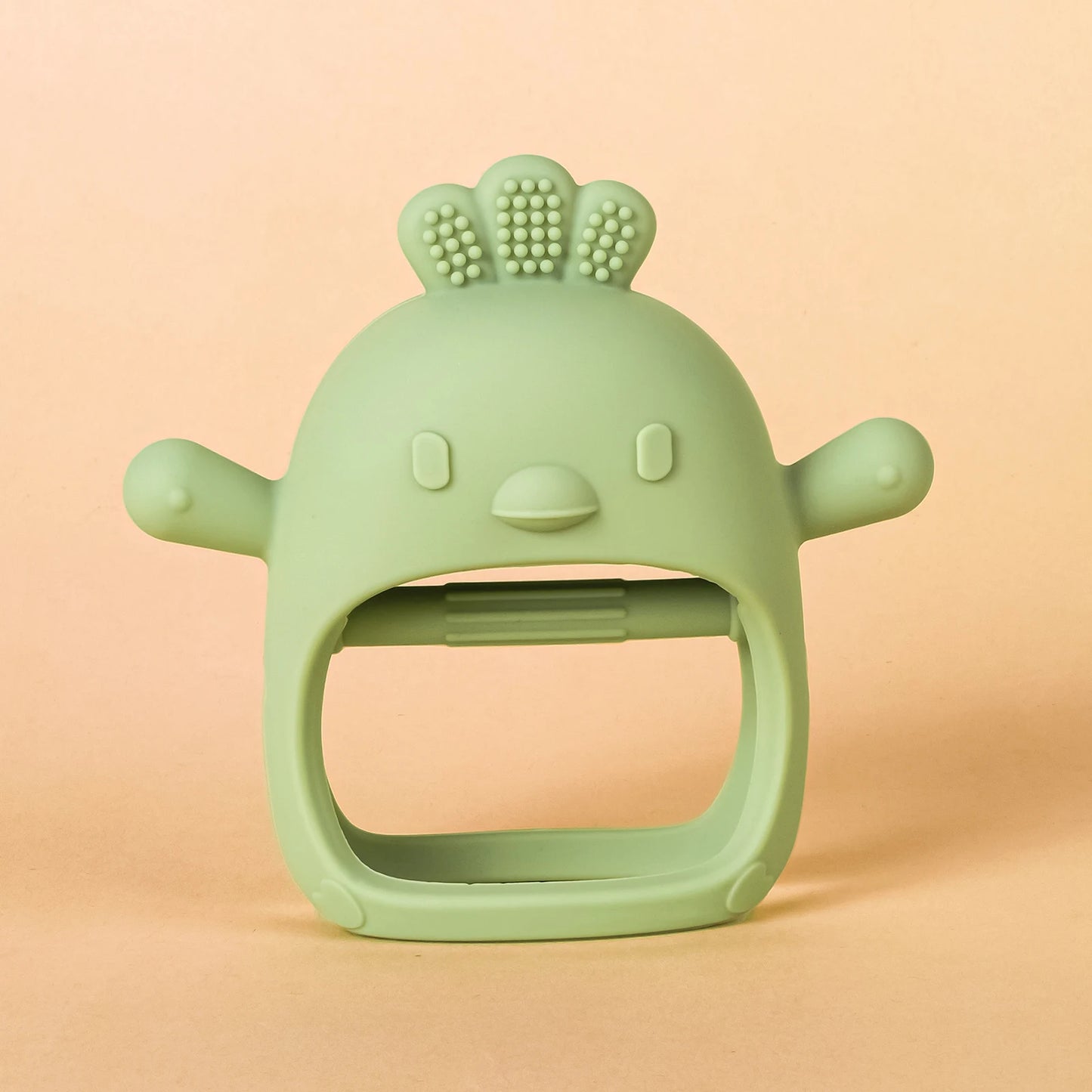 Silicone Chick Teething Gloves for Infants