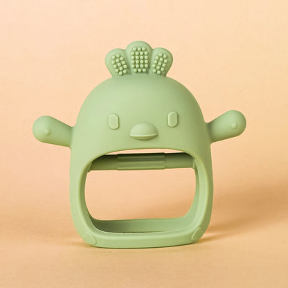 Silicone Chick Teething Gloves for Infants