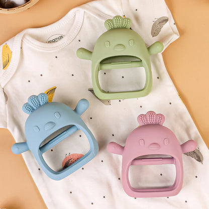 Baby Teething Gloves with Silicone Chew