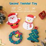 Baby Christmas Silicone Teether Gloves and Stick