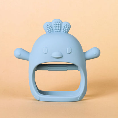 Silicone Chick Teething Gloves for Infants