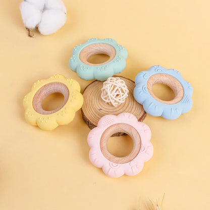 Baby Silicone Lion Teething Necklace Pendant