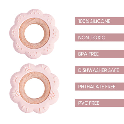 Baby Silicone Pacifier Relief Teether Toy