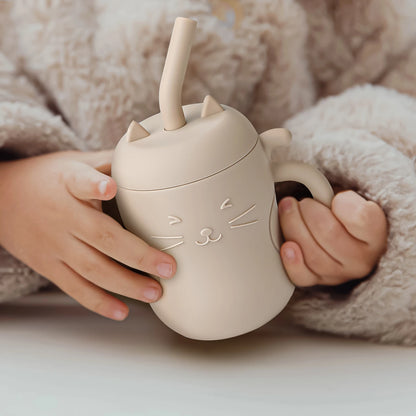 Baby Silicone Training Cup with Handle
