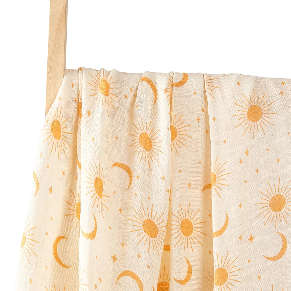 Cotton Muslin Swaddle Baby Blanket Photo Background