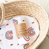 Muslin Swaddle Baby Receiving Blanket Cotton Infant Quilt