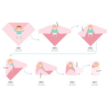 Muslin Swaddle Baby Blanket Soft Cotton Infant Wrap