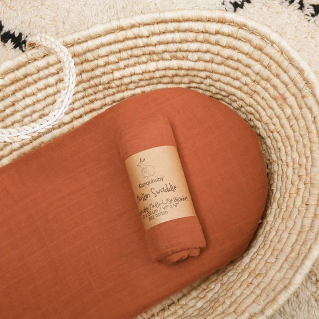 Muslin Swaddle Baby Receiving Blanket Cotton Infant Quilt