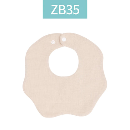 Crepe Cotton Muslin Baby Feeding Bib and Burp Cloth
