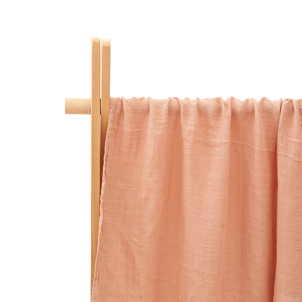 Solid Color Bamboo Cotton Muslin Baby Swaddle Blanket