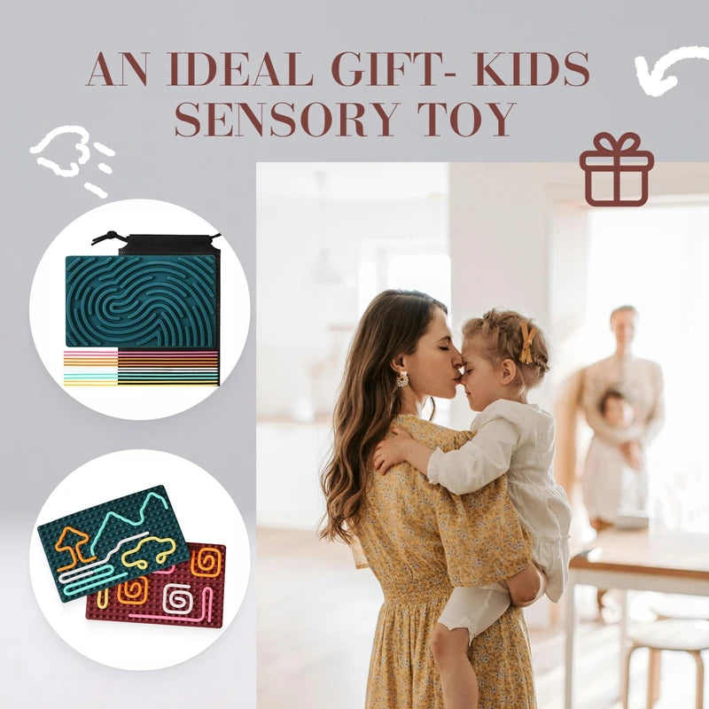 Sensory Activity Board Calm Down Toy for Anxiety Relief