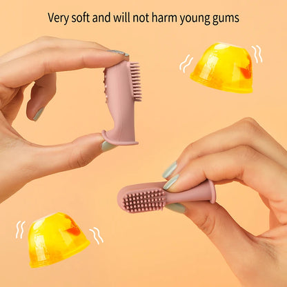 Baby Silicone Finger Toothbrush Set
