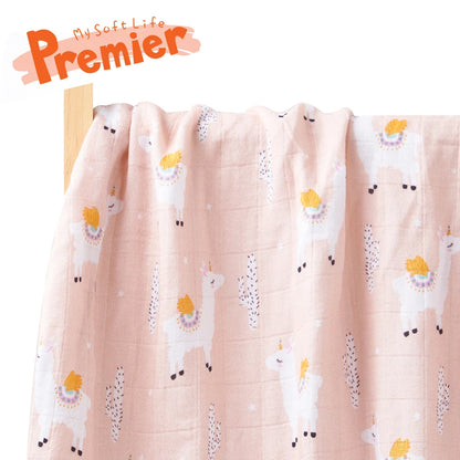 All Season Cotton Muslin Swaddle Baby Quilt Wrap