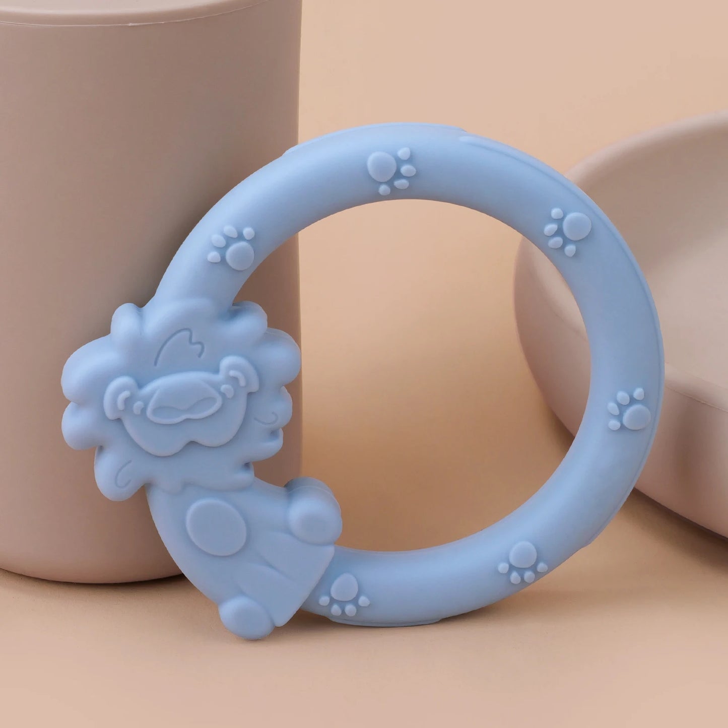 Baby Silicone Teething Ring Bracelet Toy