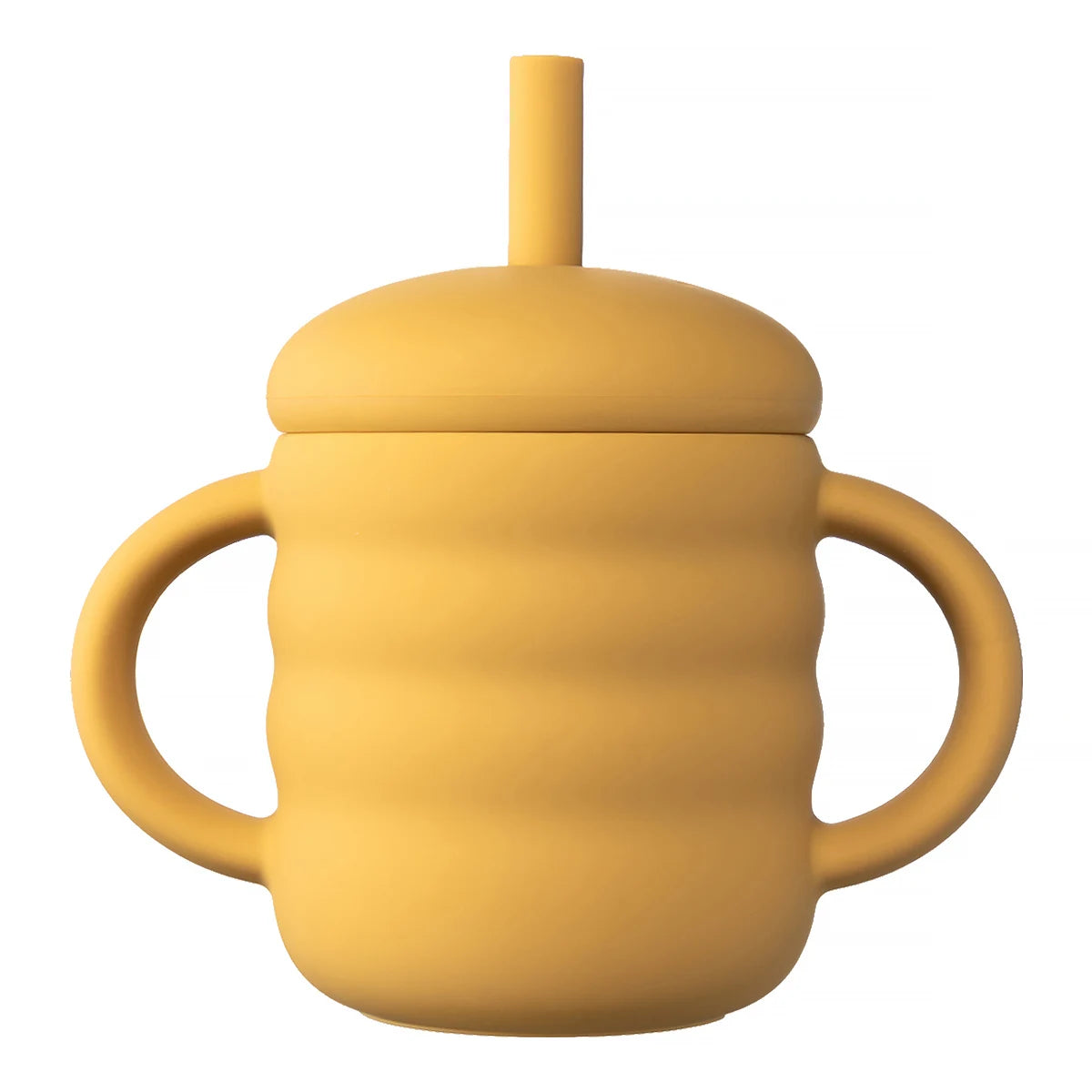 Silicone Baby Drinking Cup Portable Learning Hand Grip