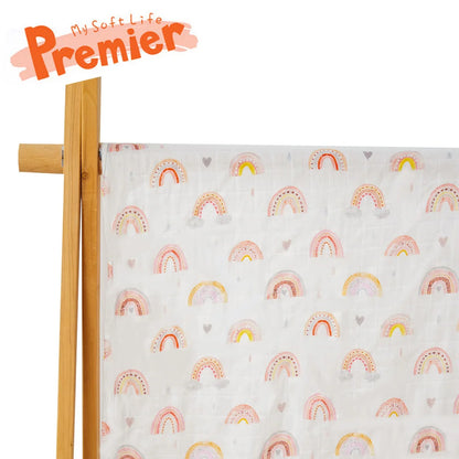 High Density Digital Print Muslin Swaddle Blanket