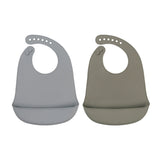 Easy Clean Baby Silicone Eating Bibs