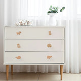 Wooden Drawer Cabinet Knobs Animal Shape Baby Room Decor