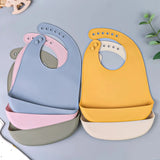 Waterproof Baby Silicone Feeding Bib