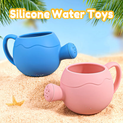 Silicone Beach Watering Pot Toy for Outdoor Play