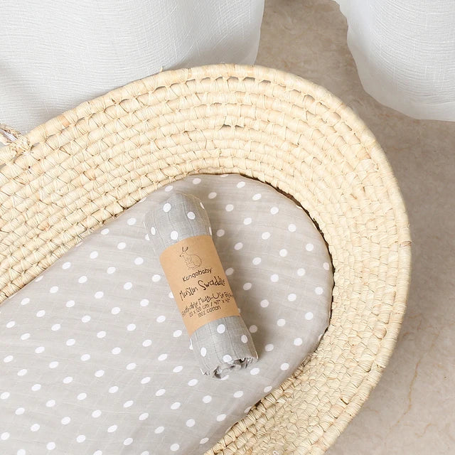 Muslin Swaddle Baby Blanket Soft Cotton Infant Wrap
