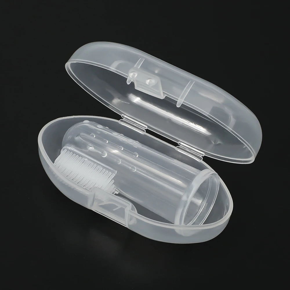 Soft Silicone Baby Finger Toothbrush