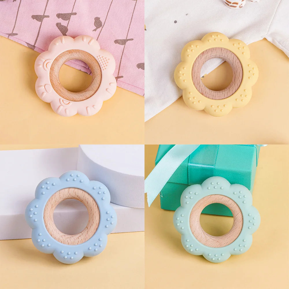 Baby Silicone Lion Teething Necklace Pendant