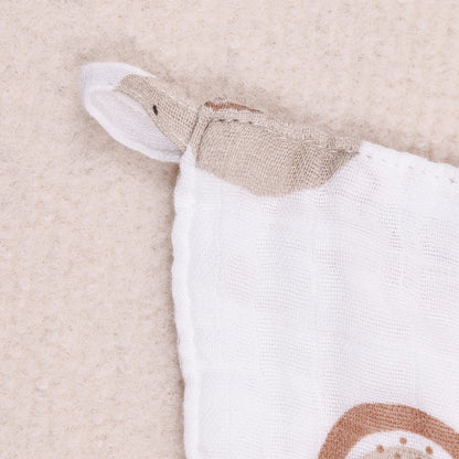 Bamboo Cotton Baby Muslin Towel and Burp Cloth Pack