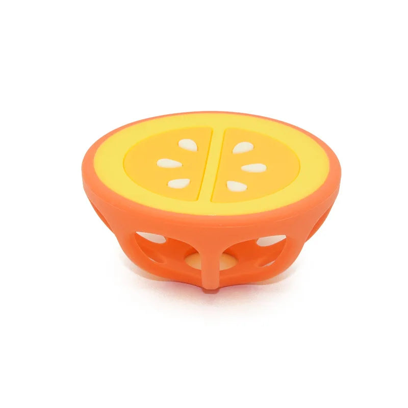 Baby Silicone Fruit Shaped Teether Ball