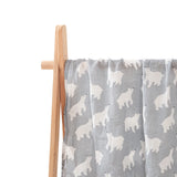 Bamboo Cotton Muslin Swaddle Nursing Cover Baby Wrap