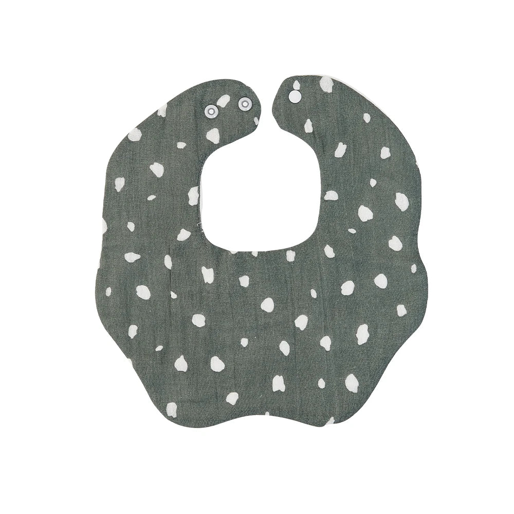 Crepe Cotton Muslin Baby Feeding Bib and Burp Cloth