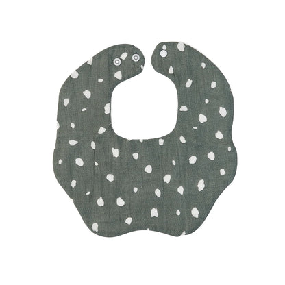 Crepe Cotton Muslin Baby Feeding Bib and Burp Cloth