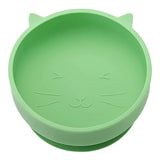 Baby Suction Bowl Cartoon Cat Design Training Tableware