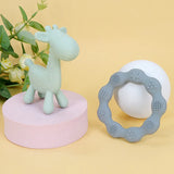 Baby Silicone Teething Rings Soft Toy