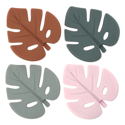 Baby Leaf Silicone Teether Set
