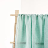 Plain White Muslin Baby Blanket Photo Background