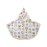 Cotton Muslin Hooded Baby Bath Towel Infant Swaddle