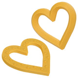 Silicone Heart Baby Teether Toy