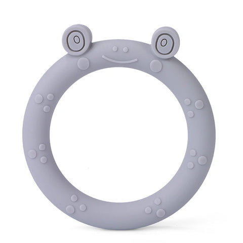 Multicolor Silicone Teething Ring for Infants