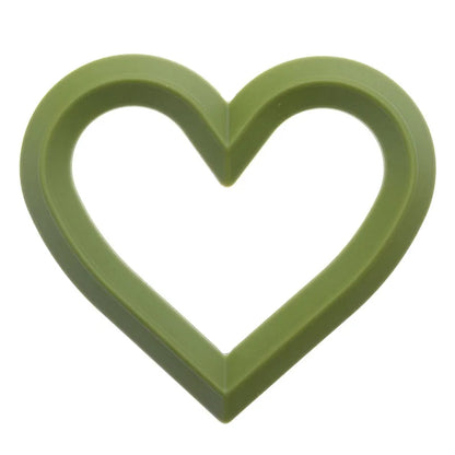 Silicone Heart Baby Teether Toy