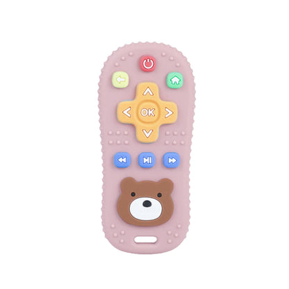 Baby Silicone TV Remote Teether Sensory Toy