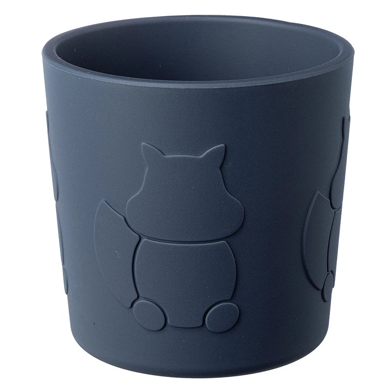 Silicone Baby Cup Cartoon Squirrel Leakproof Training Cup